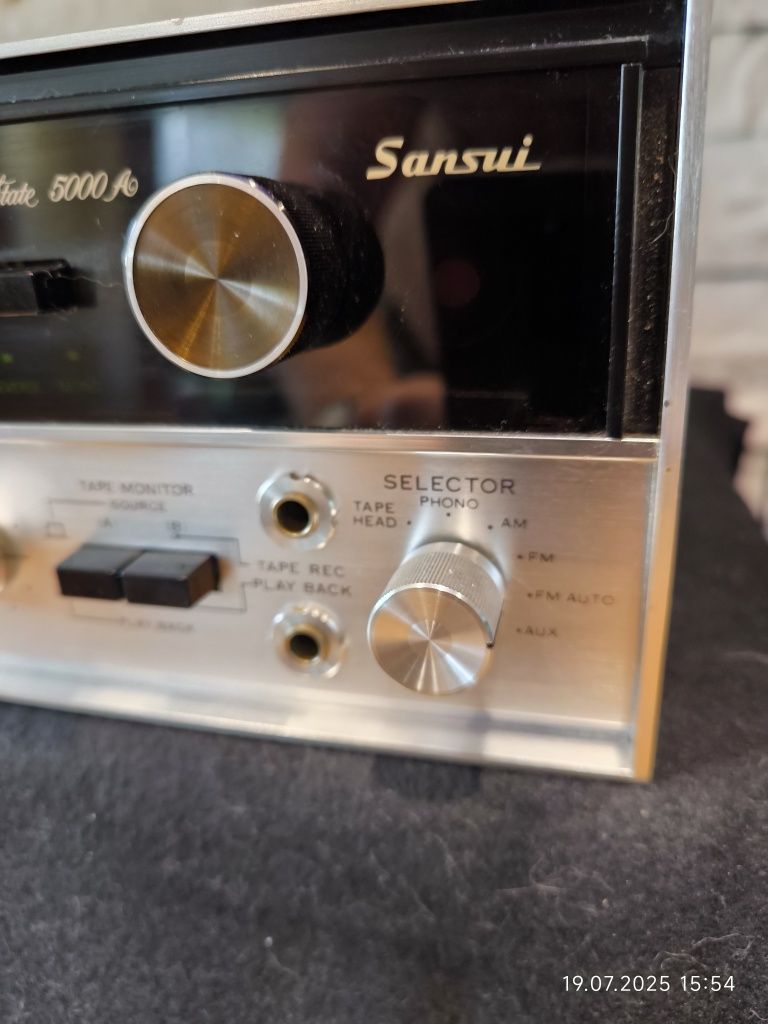 Amplituner Sansui 5000A Solid,wysoki model,mocny State,idealny