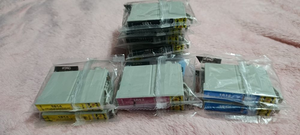 Картриджи Epson xp, T1811, T1812, T1813, T1814