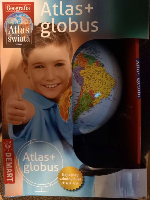 Globus+atlas geograficzny