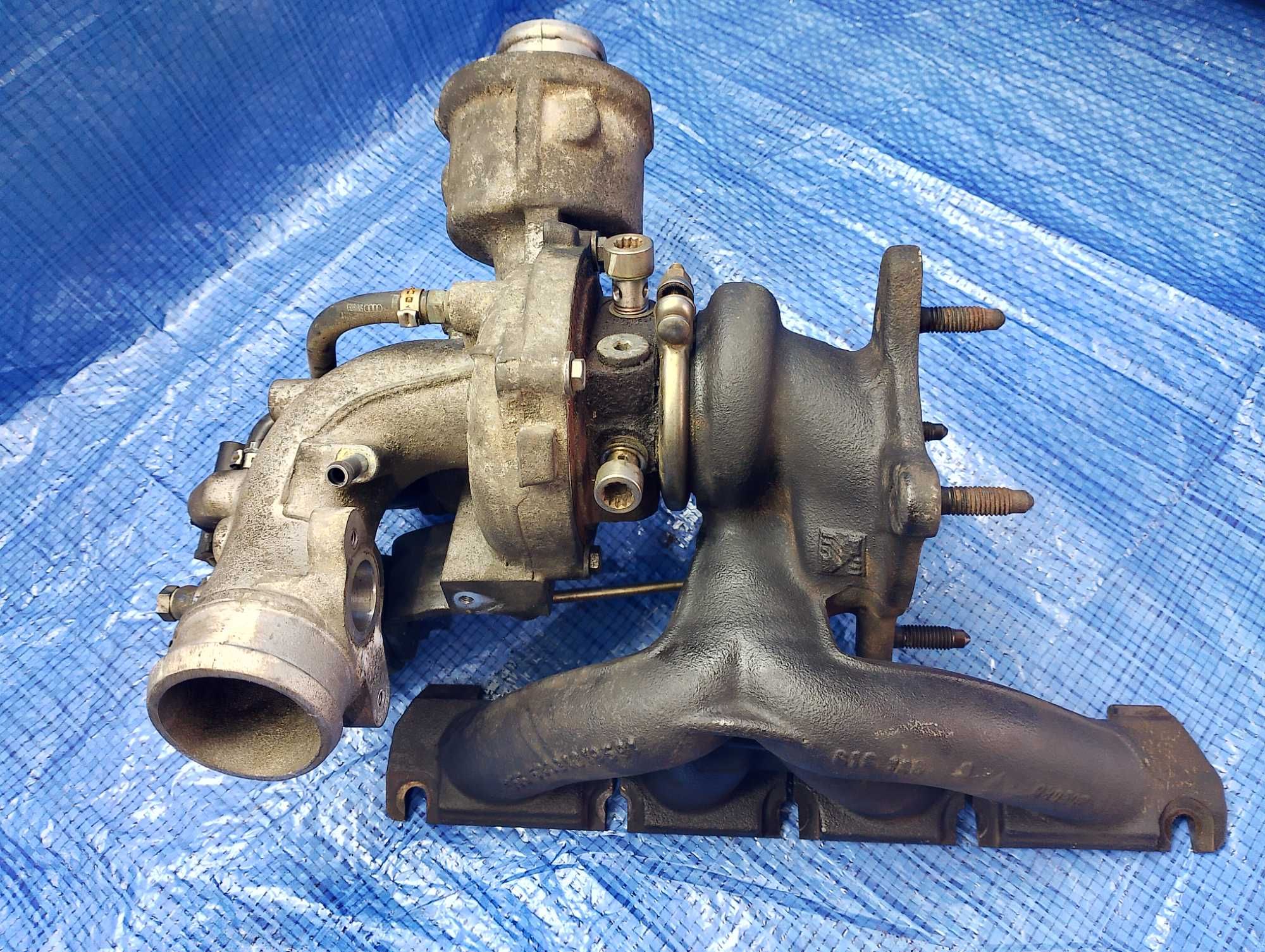 Turbosprężarka trubina 1.8 tfsi CDH a4 B8 Exeo 06h.145.701l