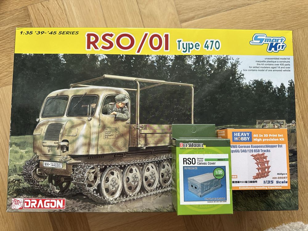 Dragon 6691 1:35 RSO/01 Type 470 + Dodatki