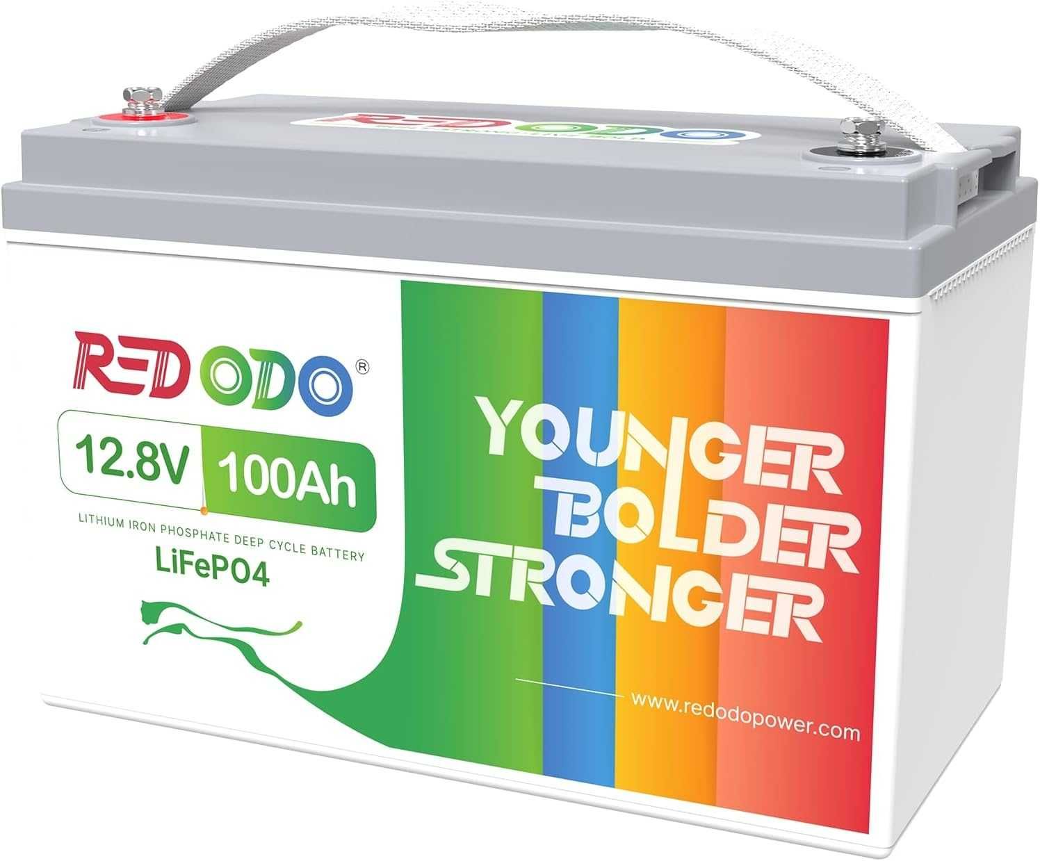 Акумулятор Redodo LiFePO4 літій залізо фосфатний 12V 100Ah