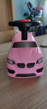 Jeździk różowy BMW
