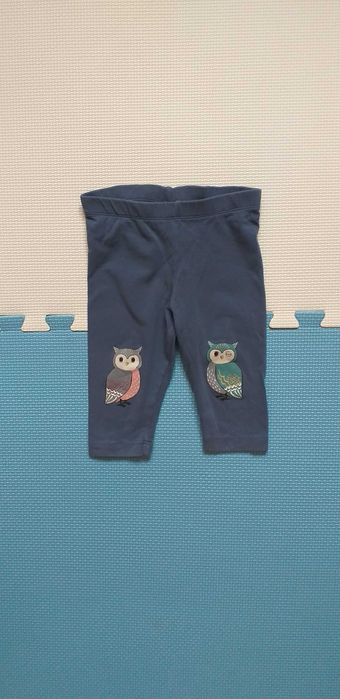Spodnie legginsy getry spodenki sowy ptaki Lindex 62