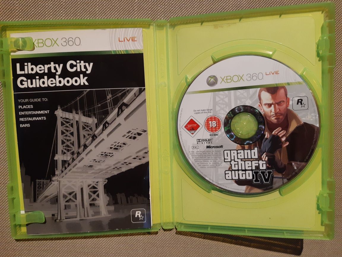 Gra GTA 4 na konsolę xbox 360