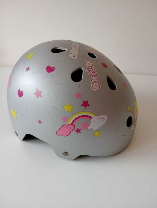 Capacete Criança Oxelo Cinza