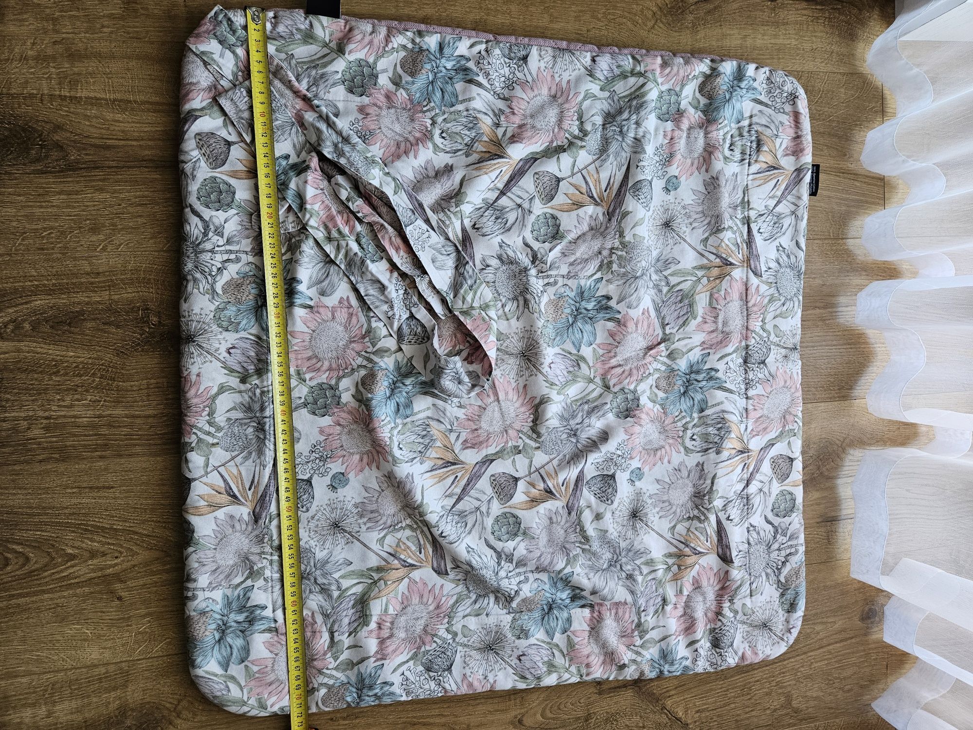 Rożek becik Lanila Velvet Sepia Rose Vintage Meadow