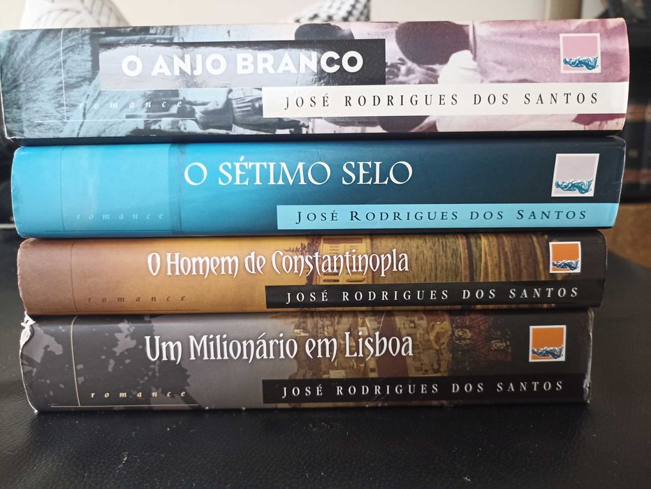 José Rodrigues dos Santos - Lote de 4 livros