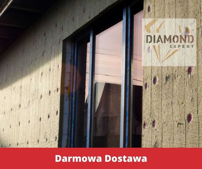 Wełna Mineralna Skalna Na Elewację Pod Tynki 0,034 20 cm Fasadowa