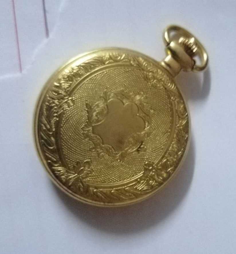 Coleccionadores - Relógio bolso marca LATINO -anos 70 em prata dourada