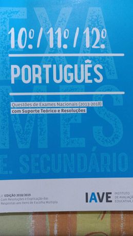 Manual IAVE de preparação para Exame nacional de Português