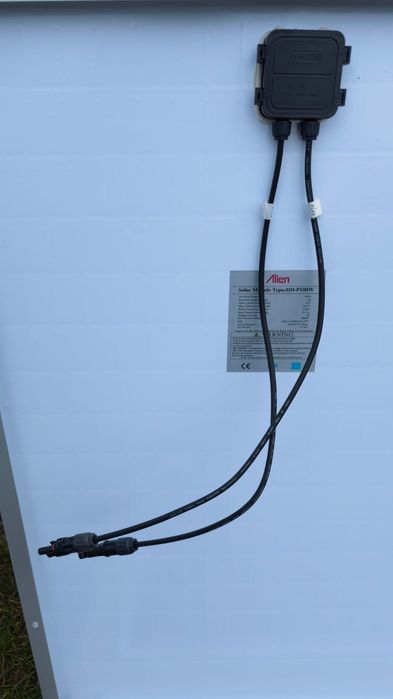 Panele słoneczne dwa 2 fotowoltaiczne Alien Wrocław