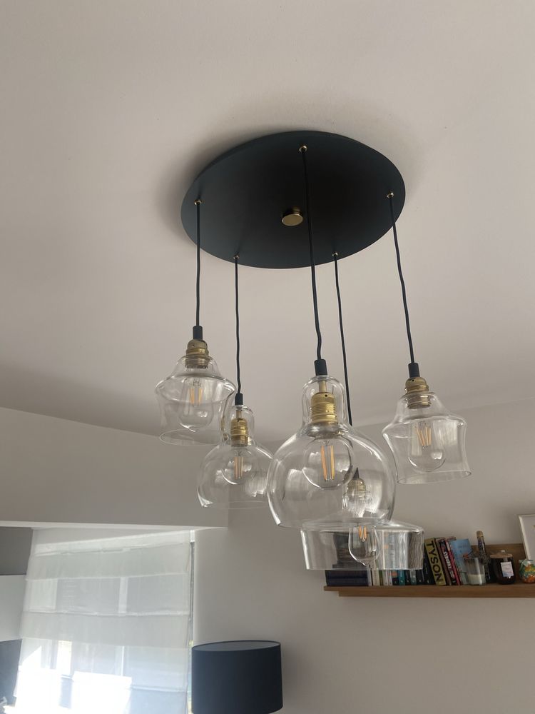 Lampa kaspa longis gold
