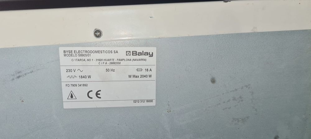 Máquina de Secar Balay