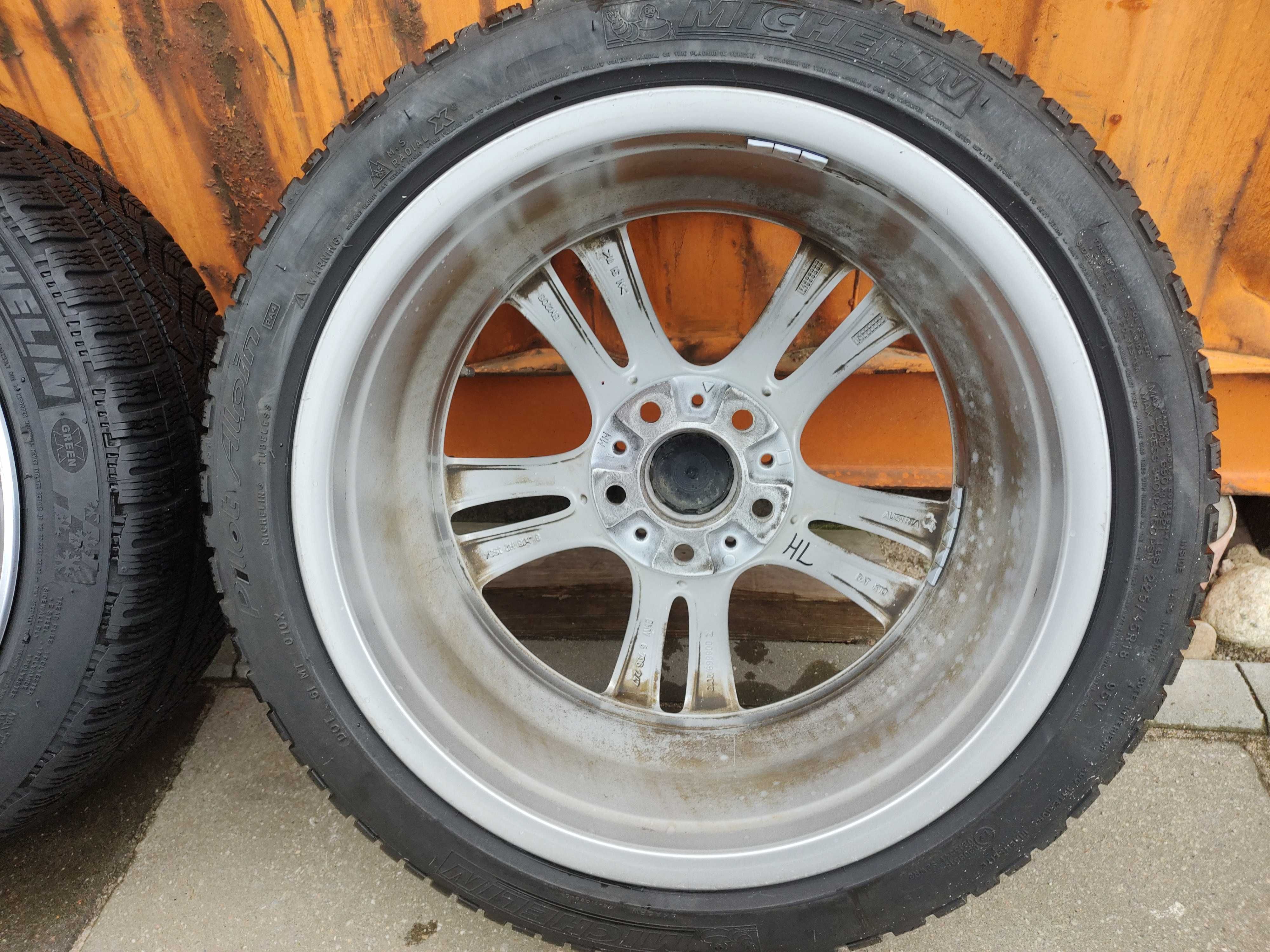 4× Koło zimowe BMW OE 36115A23FE1 225/45R18 95H