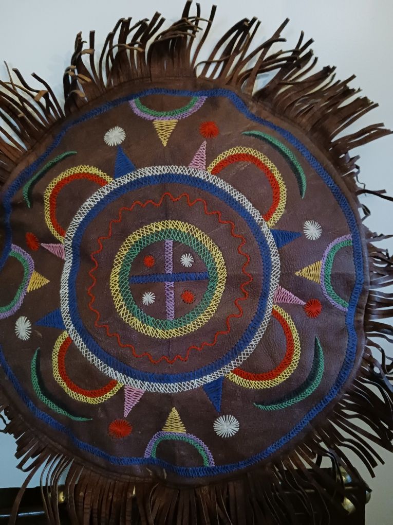 Cojin Tuareg, artesanato Africano
