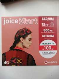 Стартовый пакет Vodafone Joice Start - Syper Net Start 4G