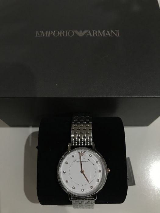 Zegarek Emporio Armani srebrny