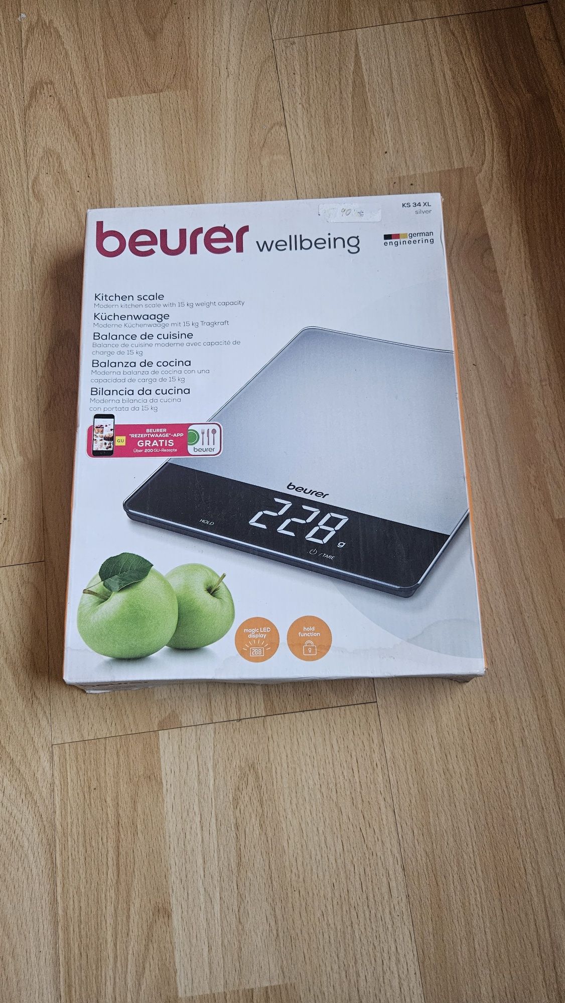 Waga kuchenka beurer