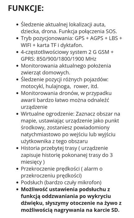 Lokalizator GPS Podsuch
