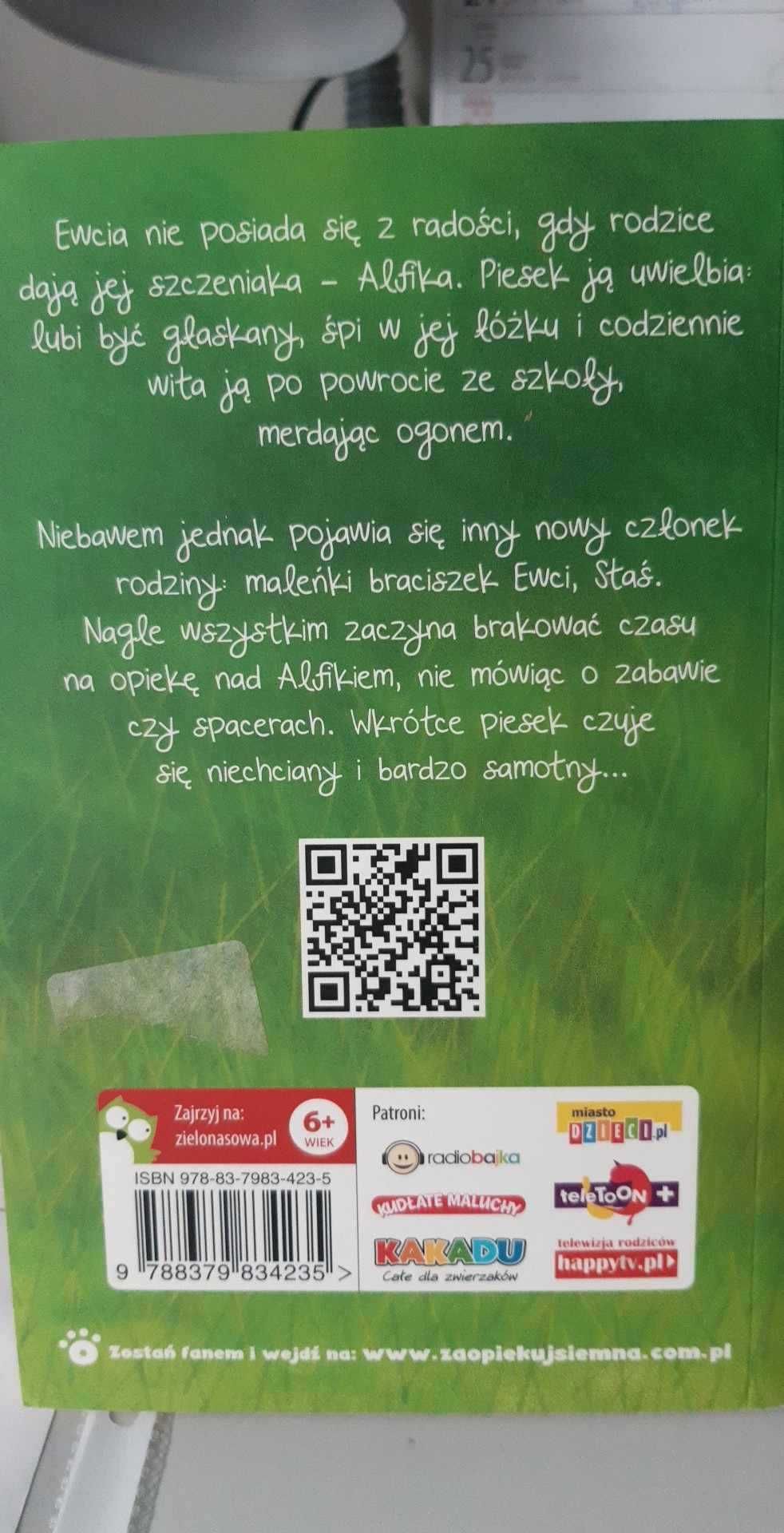 Ksiązka dla dzieci z serii Zaopiekuj się mną.