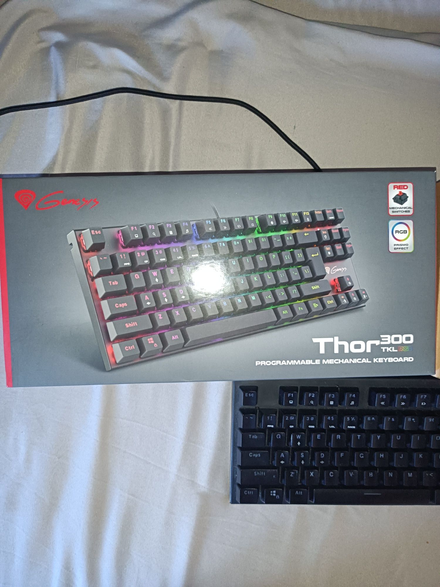 Klawiatura mechaniczna Thor 300 tkl RGB