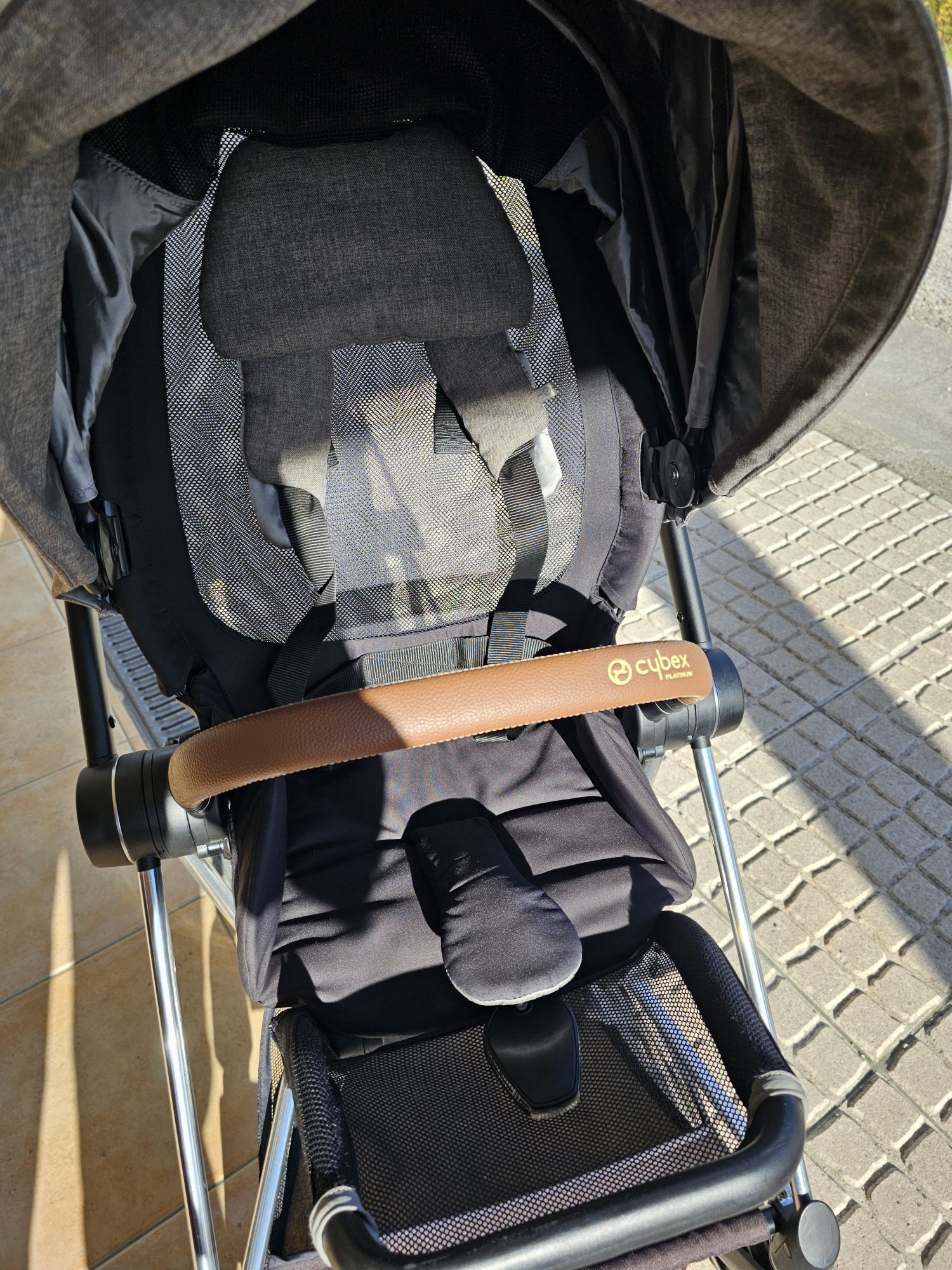 Carrinho Cybex Mios como novo c/ capa chuva
