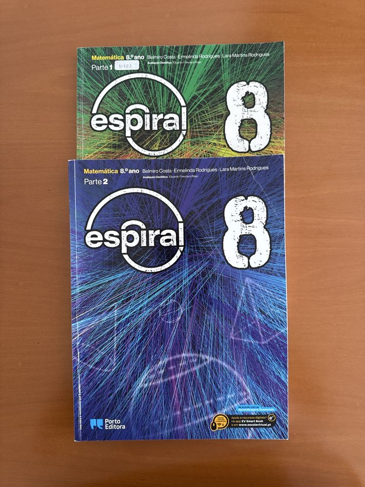 Livros escolares 8o ano