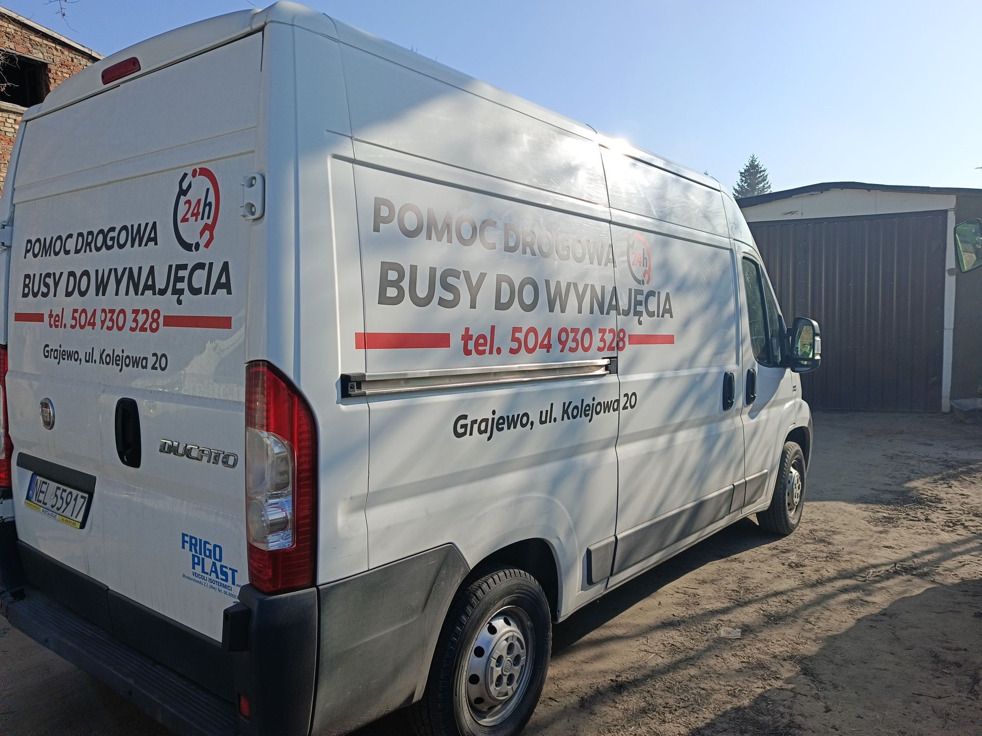 Busy do wynajęcia L4H3  L2H2 Pomoc Drogowa 24 h Grajewo