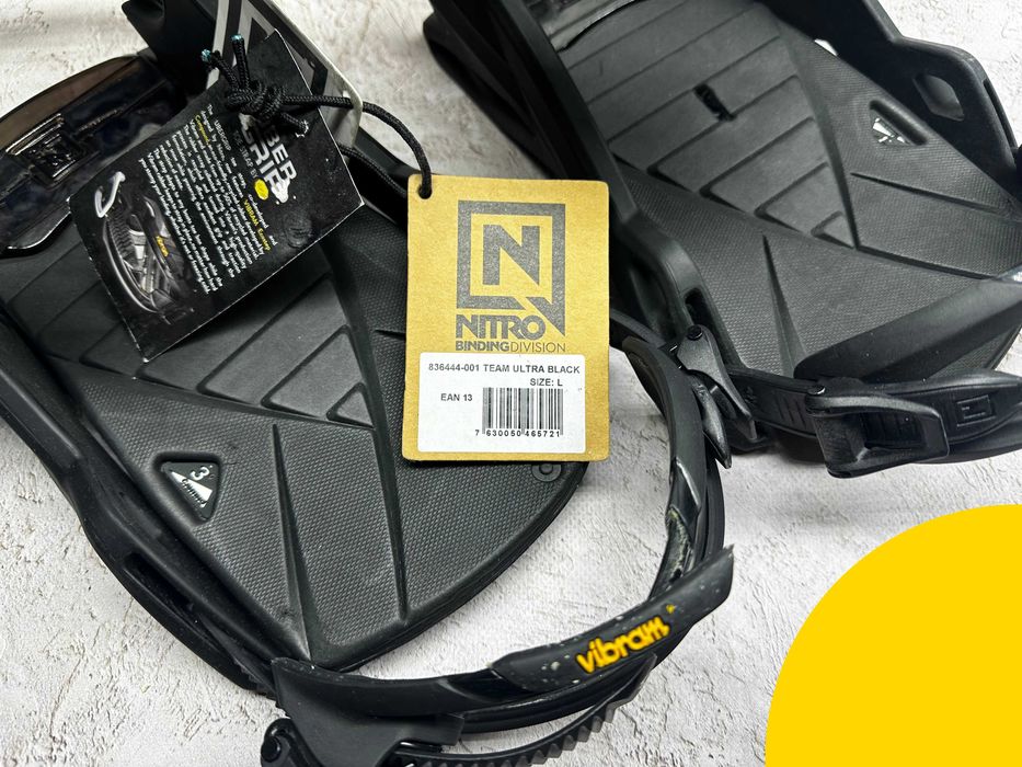 Крепление Nitro Team Men's ULTRA BLACK L