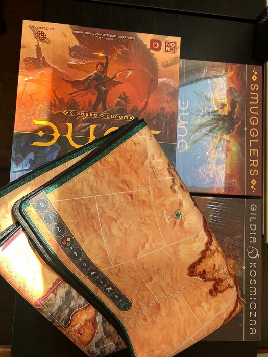 Dune - Wojna o Arrakis + dodatki - mata, Smugglers, Kosmiczna Gildia