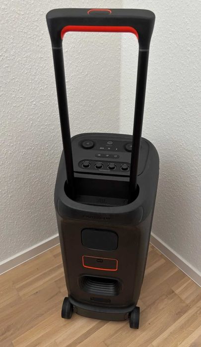 Колонка 240w rgb чорна портативна потужна блютуз колонка