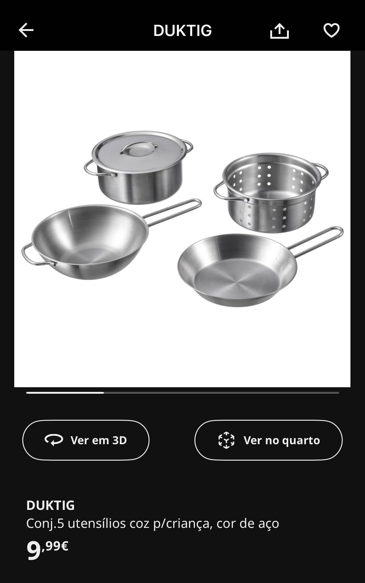 Acessórios cozinha criança