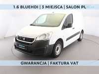 Peugeot Partner  1.6 BlueHDi L1 | 3 miejsca | Gwarancja | Salon PL