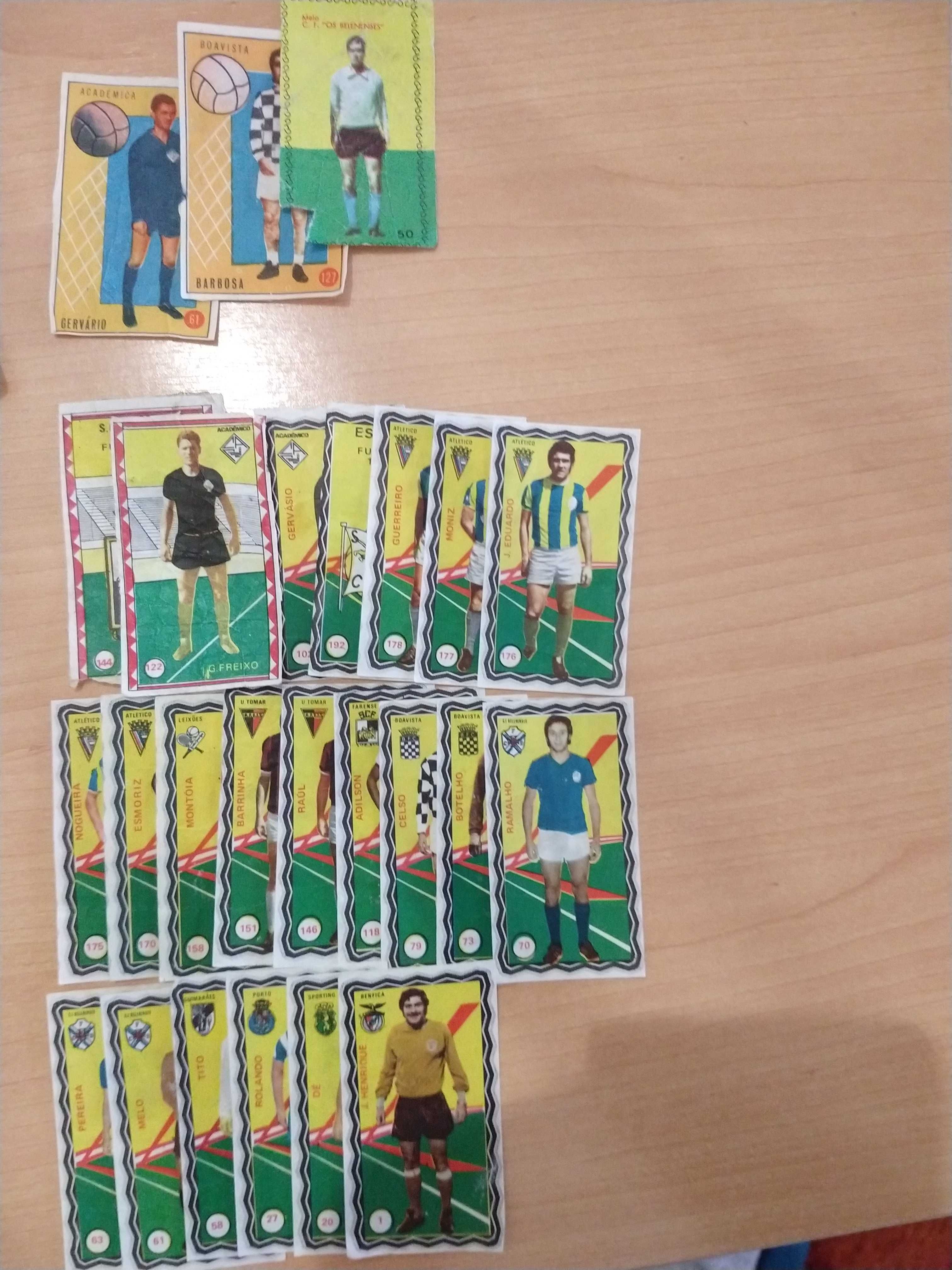 Cromos Caramelos de Cadernetas de Futebol