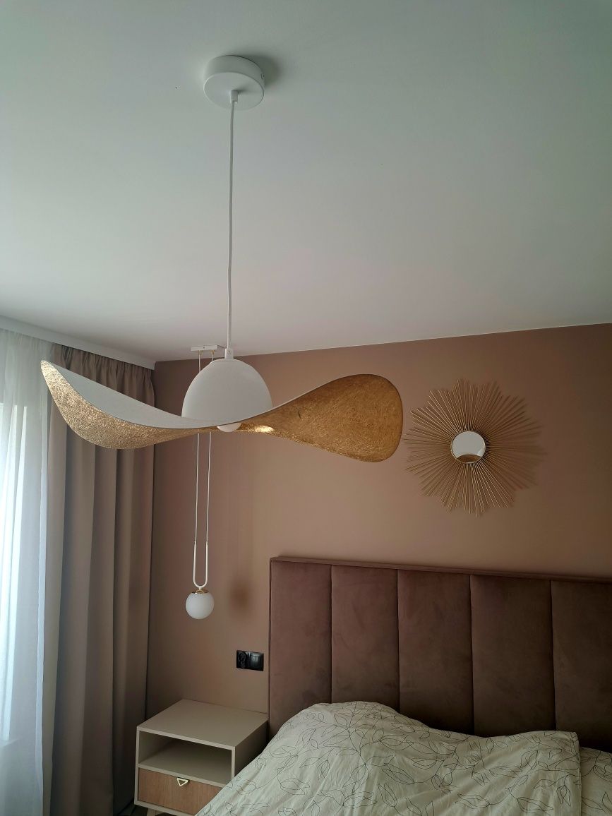 Lampa sufitowa wisząca, kapelusz śr. 55 cm