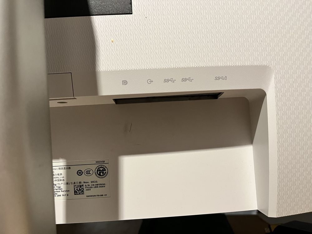 Monitor 4k Dell 32 cale