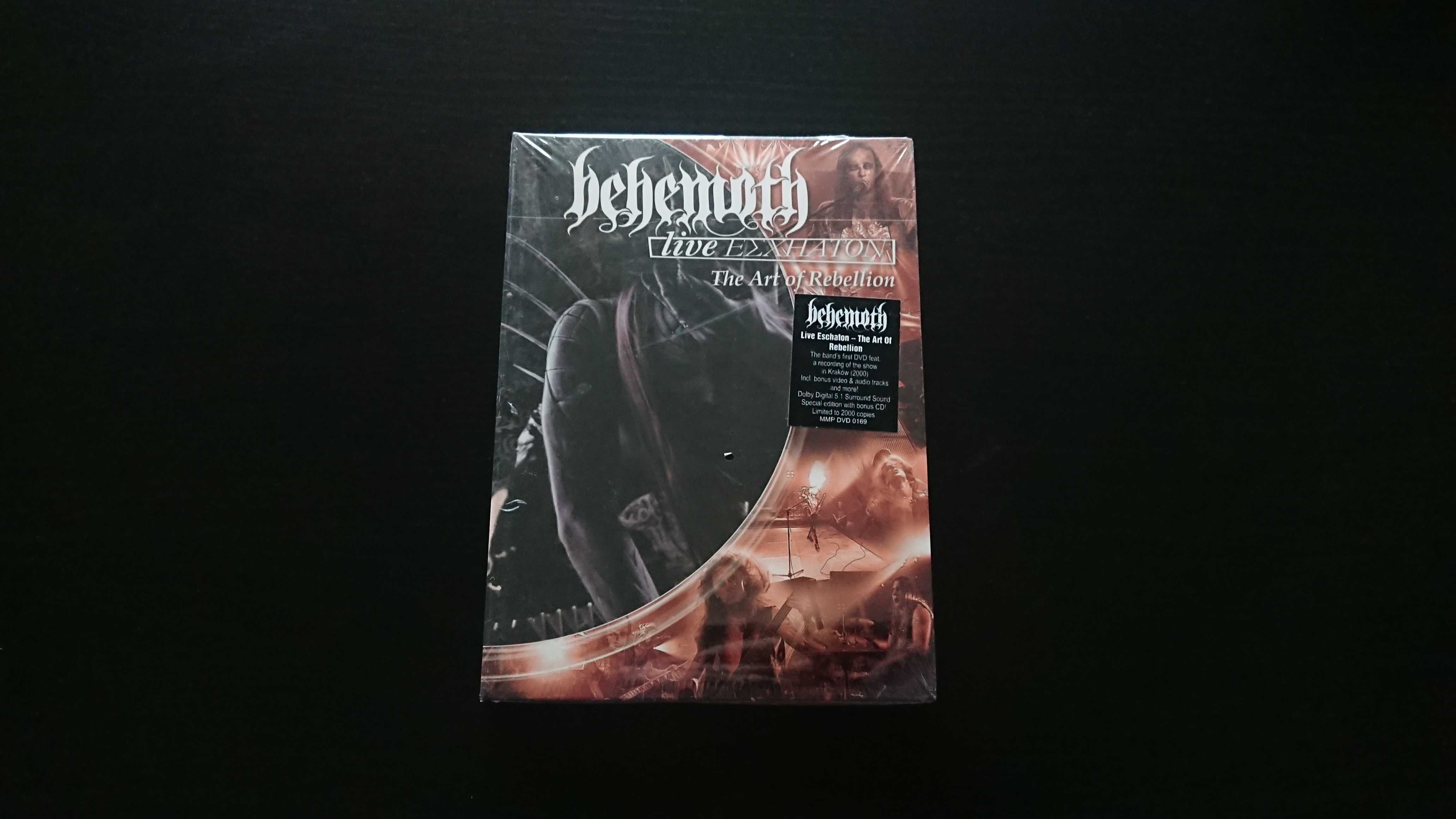Behemoth Live ΕΣΧΗΑΤΟΝ The Art Of Rebellion CD+DVD *NOWA* Limit 2000