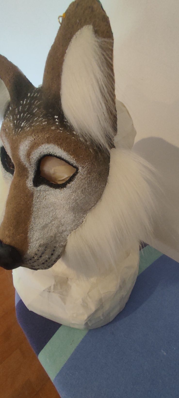 Therian maska mask wilk psowata furry fursuit