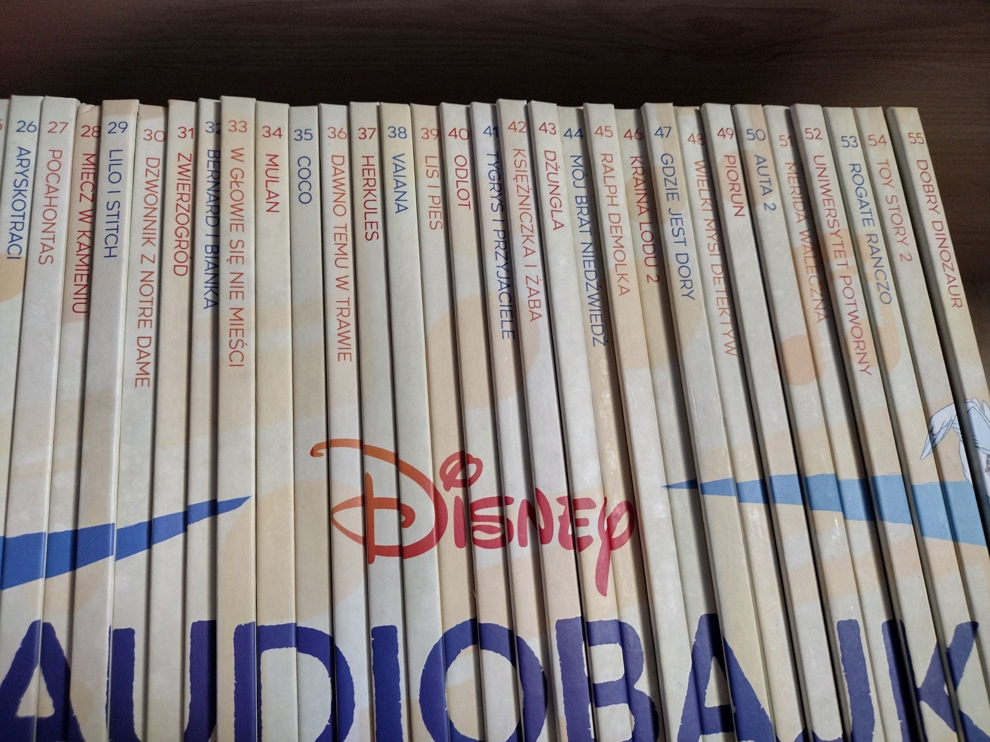 Książki Disney Deagustini Audiobajki