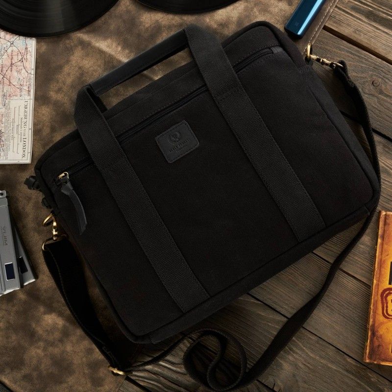 Torba na laptopa z uchwytem na walizkę Paolo Peruzzi T-31-BL
