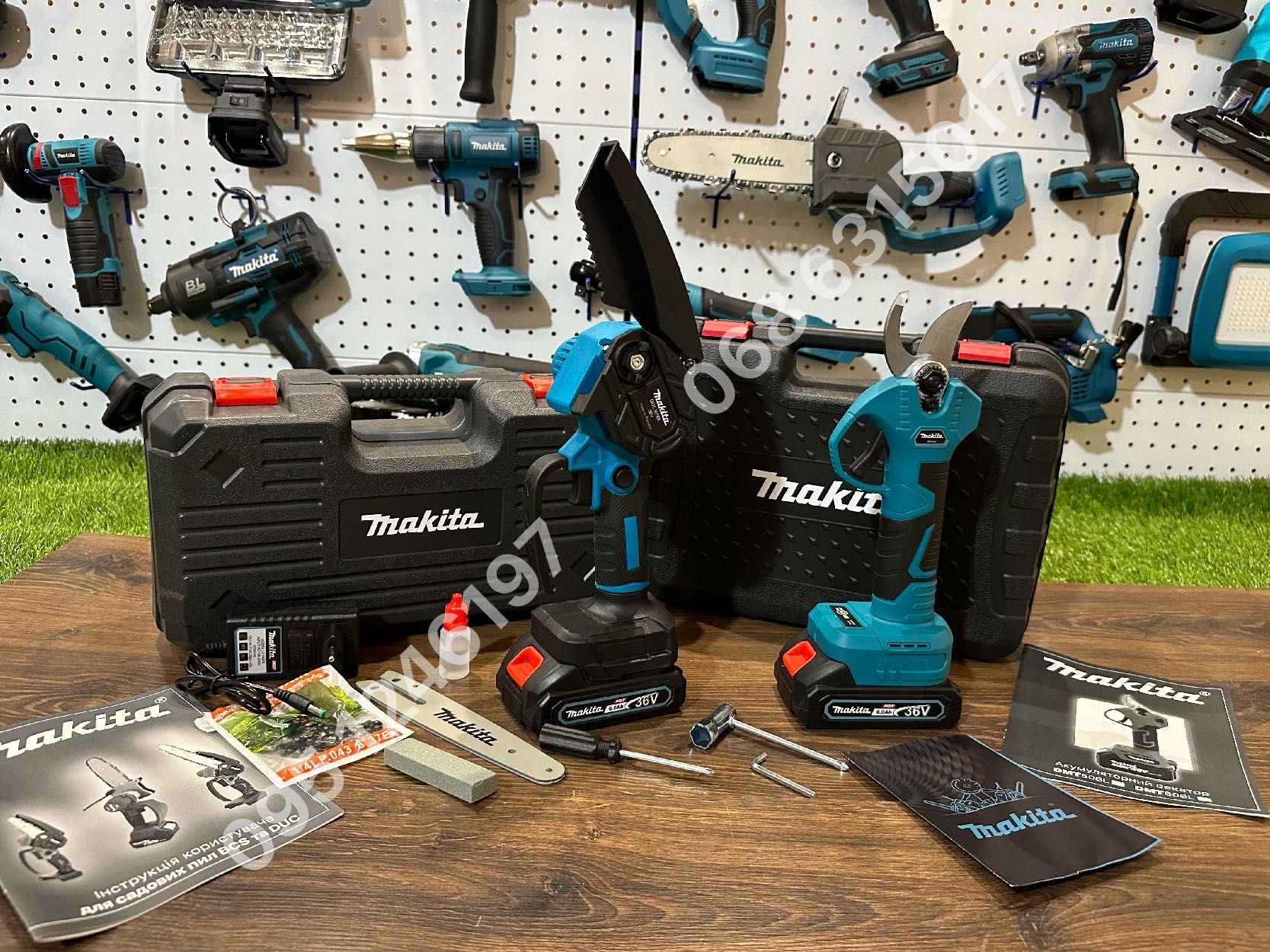 Набор аккумуляторный Makita Сикатор DMT60BL + Мини пила DUC365 36V6Ah