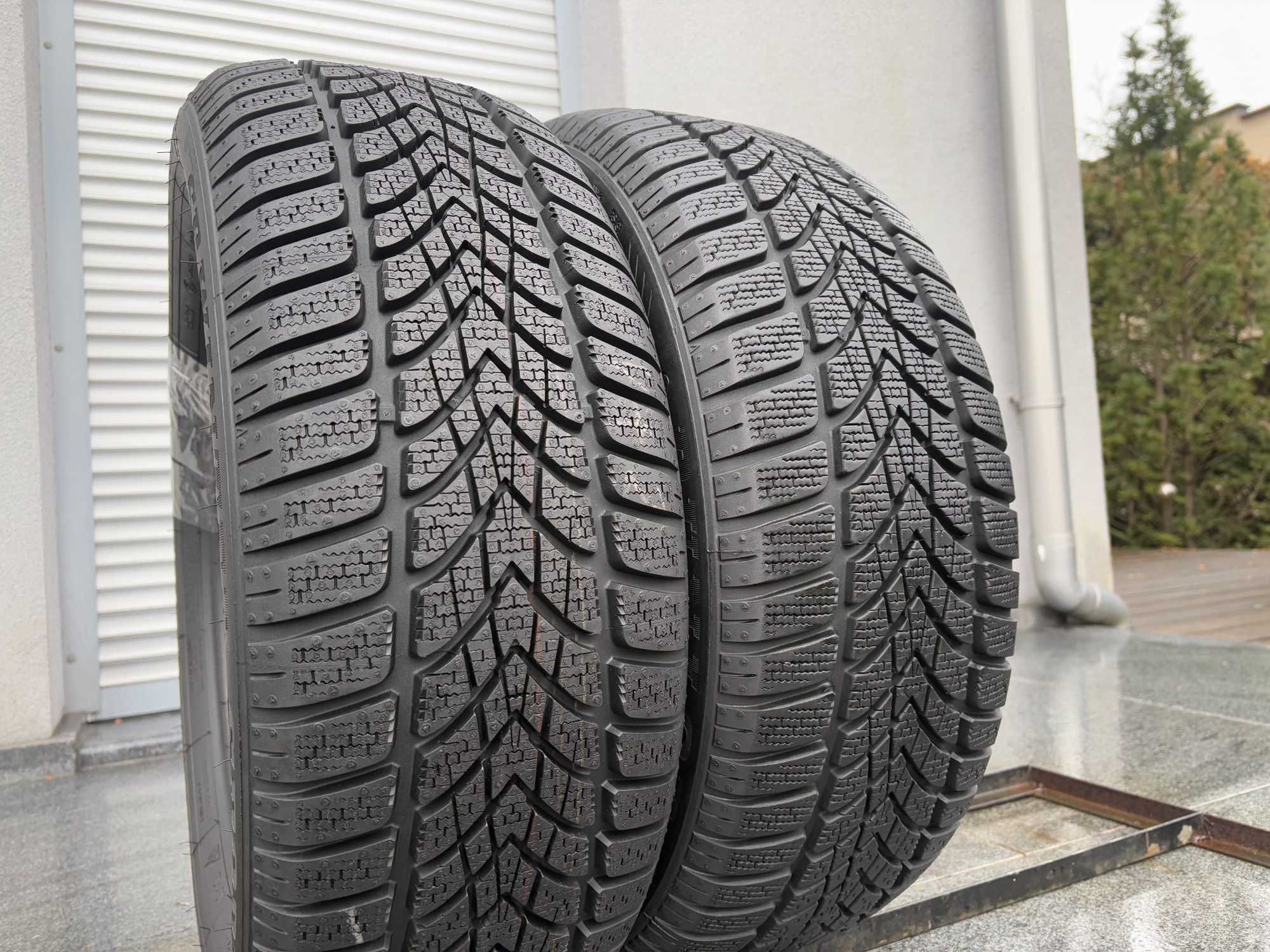 x2 letnie 205/55R16 Dunlop 8,3mm 100% bieżnika 2022r świetny stan Z101