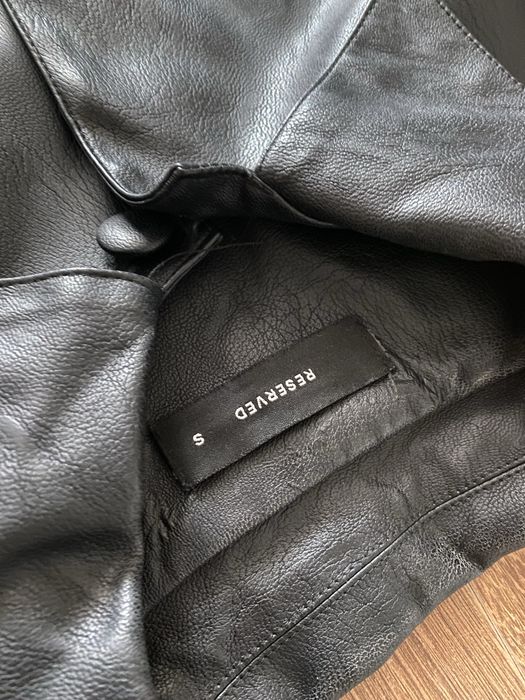 Піджак, шкіряний блейзер, жакет з штучної шкіри reserved