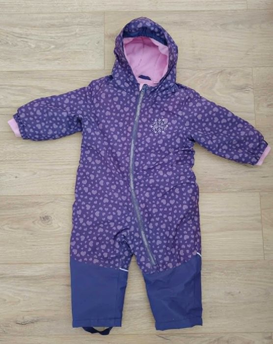 Kombinezon dziecięcy na zimę ocieplany, r. 86