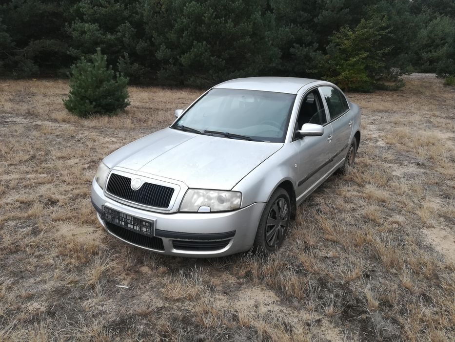 Skoda Superb 1 wszystkie części 1.9 AWX kod lakieru 9102