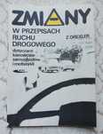 Książka "Zmiany w przepisach ruchu drogowego" Drexler