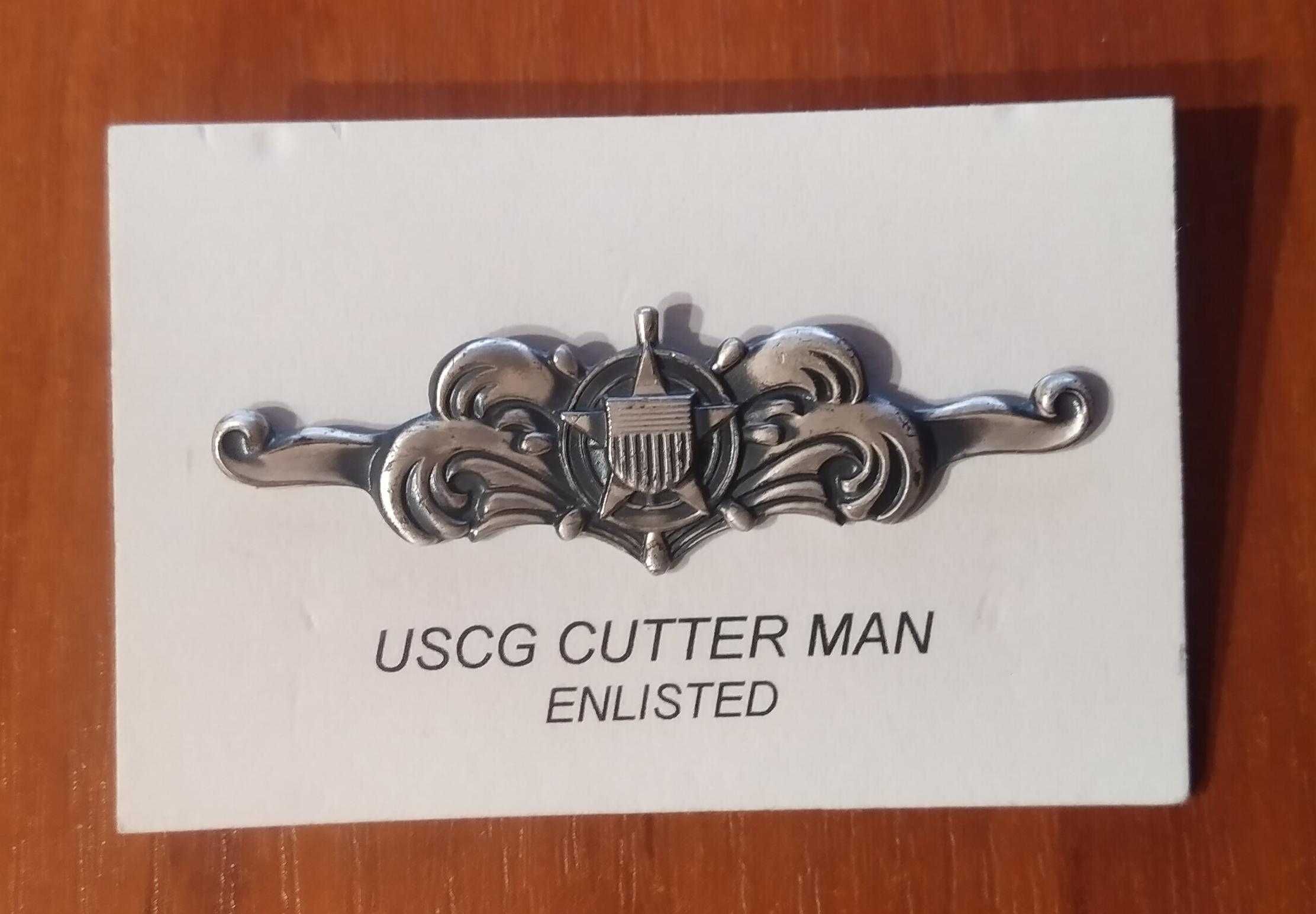 Значок USCG - Cutterman (Enlisted) - USA