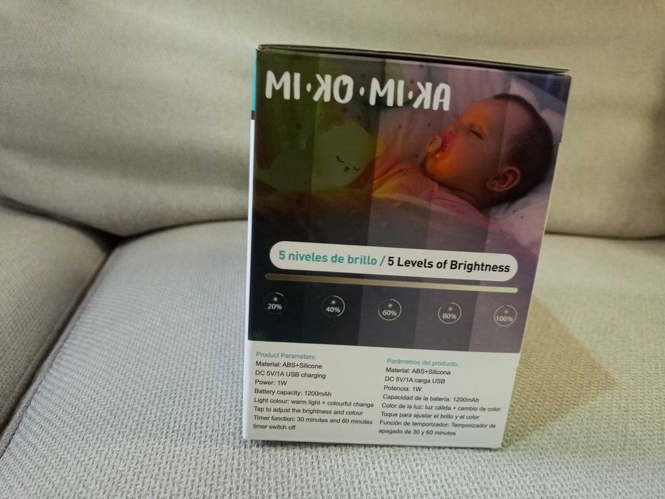 Luz De Presença Gato Silicone (Sensível ao Toque)