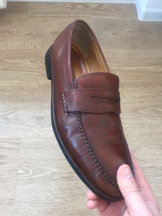 Шкіряні туфлі-лофери